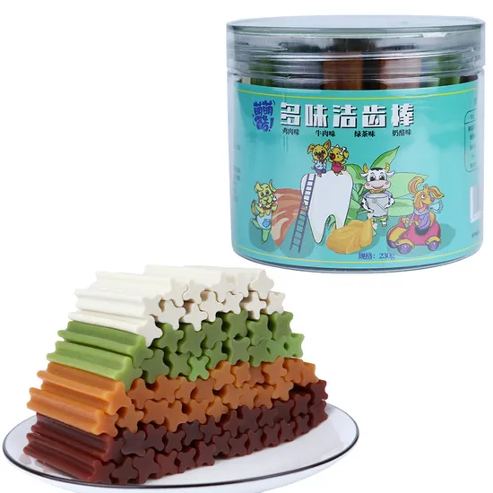 Pet Dog Snack Molars Stick Cleaning Teeth Stick Beef Cheese Bone Cleaning 230g Net Weight