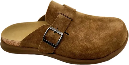 Casual Backless Suede Slip