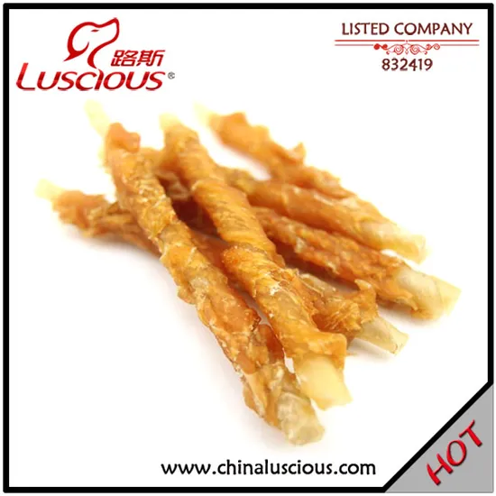 Calcium Bone Wrapped by Chicken Pet Food Dry Food Factory 