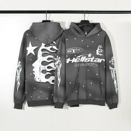 High Quality Designers Famous Brand Hoodies Unisex Thick Vintage French Terry Hoodie Men 