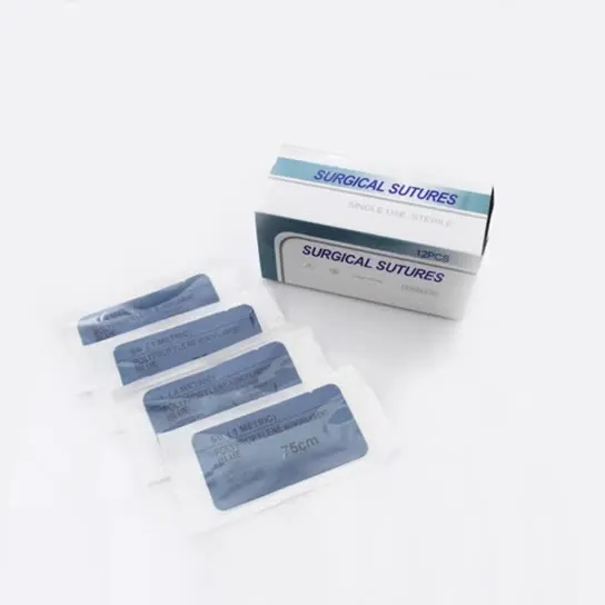 CE ISO Certificated Surgical Polypropylene Suture for Veterinary Pet Sutures Pet Sutures 