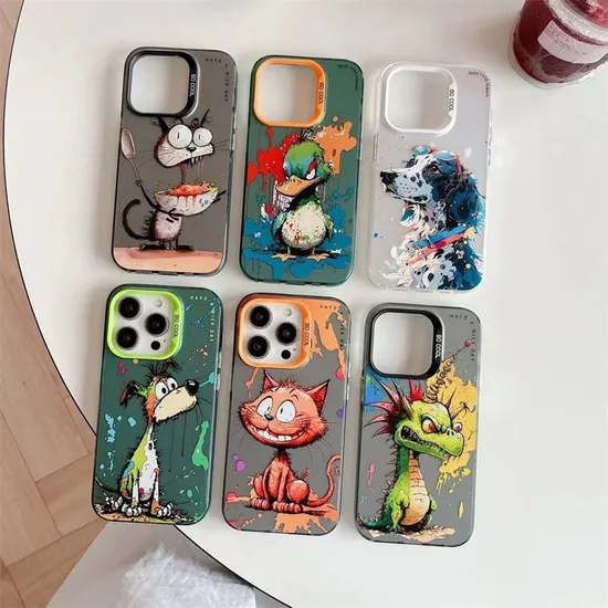 Good Quality IMD Pattern Printing Customize Mobile Phone Case for iPhone 12 13 14 15 PRO Max Mobile Phone Cover 