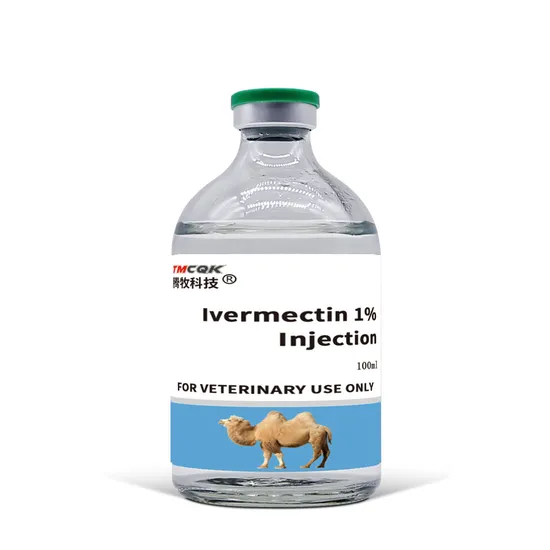 Oral and External Anthelmintics 1% Ivermectin Injection Veterinary Drugs Cattle GMP Veterinary Drugs 