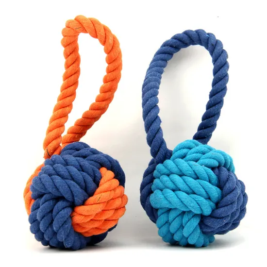 2 Knot Rope Bone for Dogs 